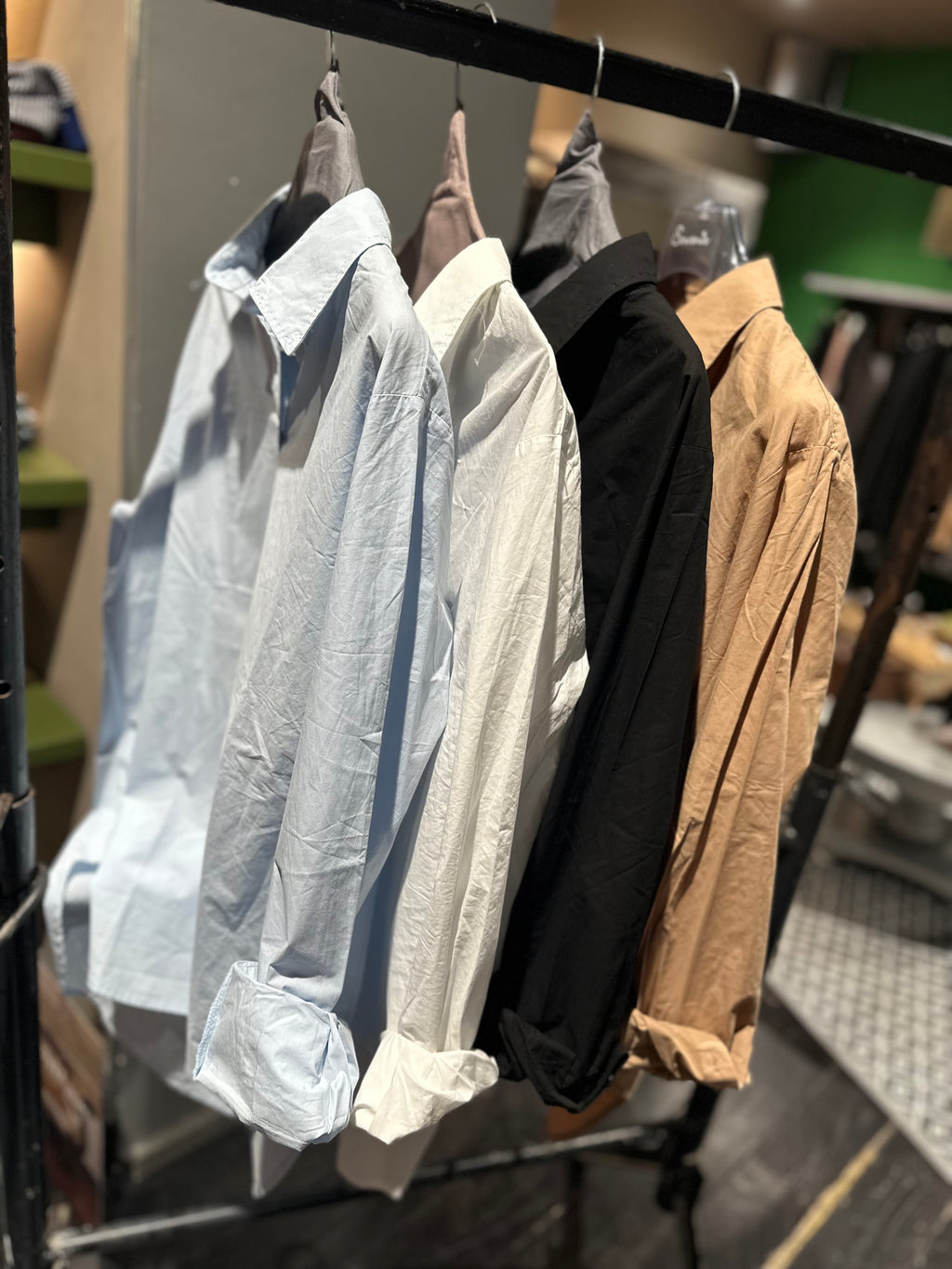 Camicia Basic Camel _ MI.LE. for soku