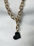 Collana Cuore Nero _ Momi