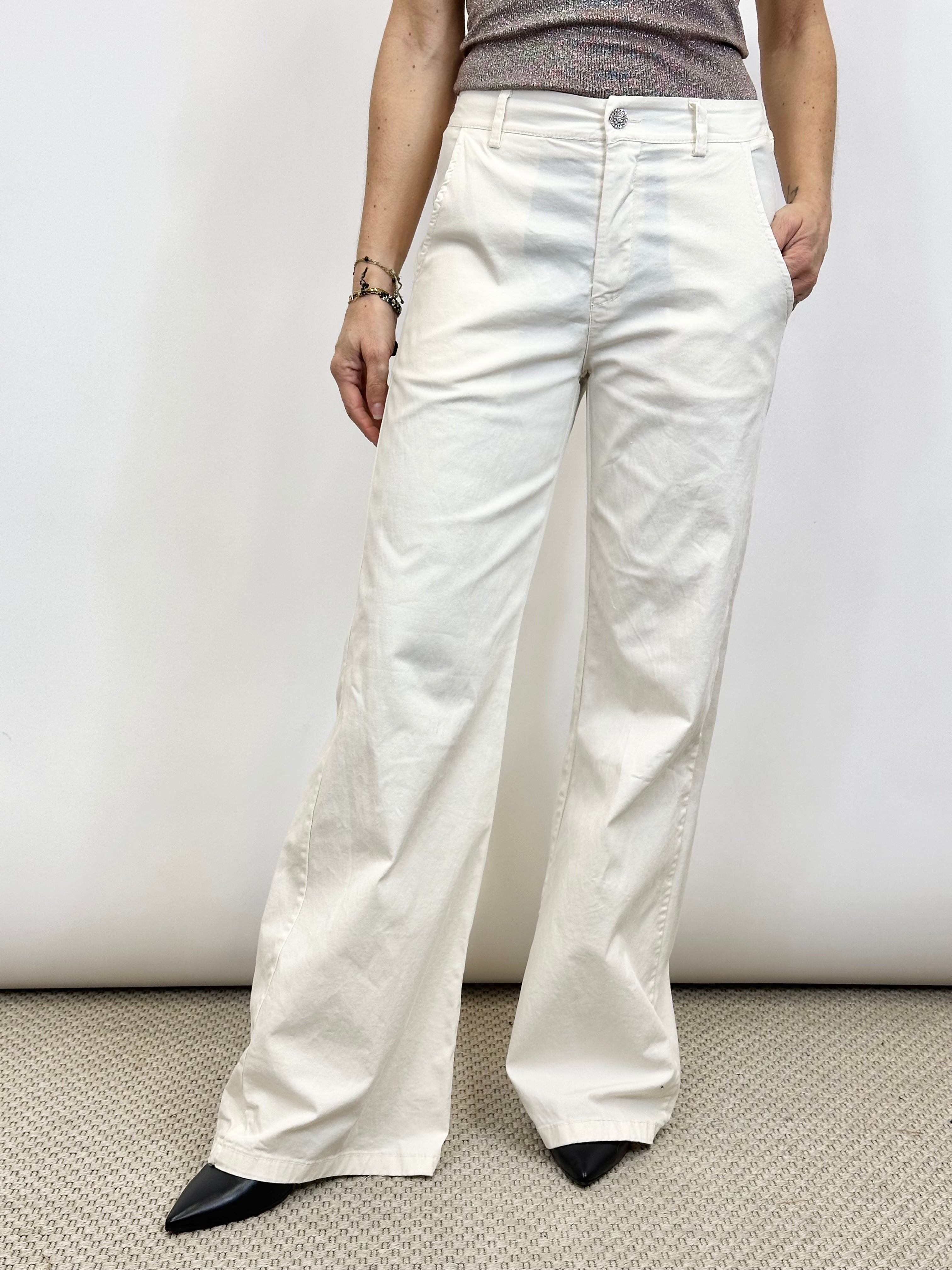 Pantalone Palazzo Panna _ MI.LE. for soku