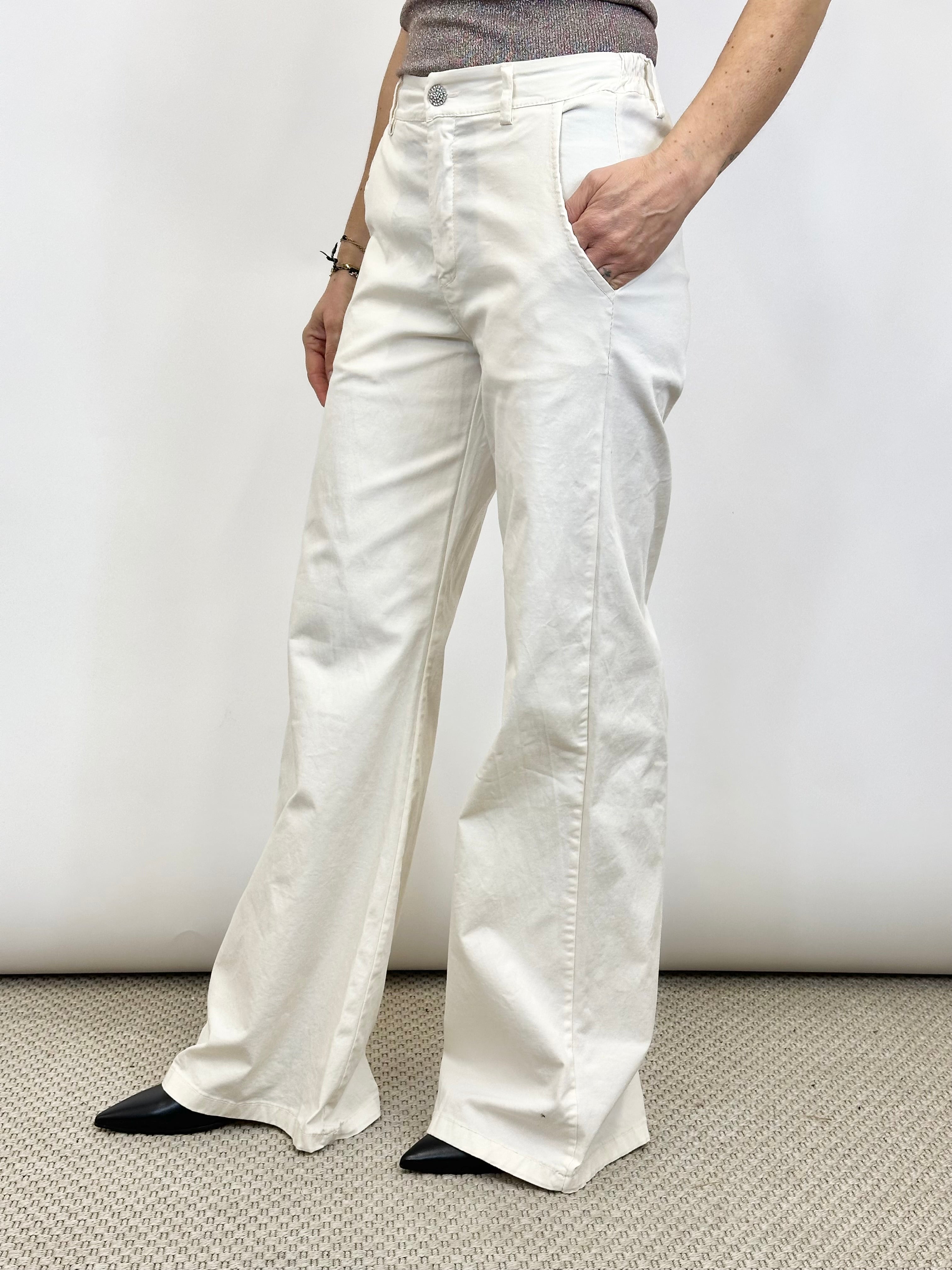 Pantalone Palazzo Panna _ MI.LE. for soku