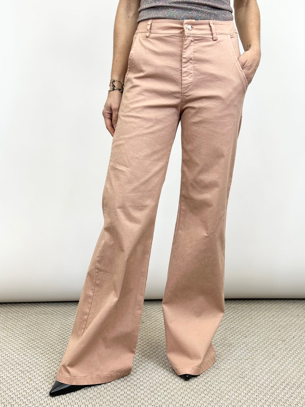 Pantalone Palazzo Cipria _ MI.LE. for soku