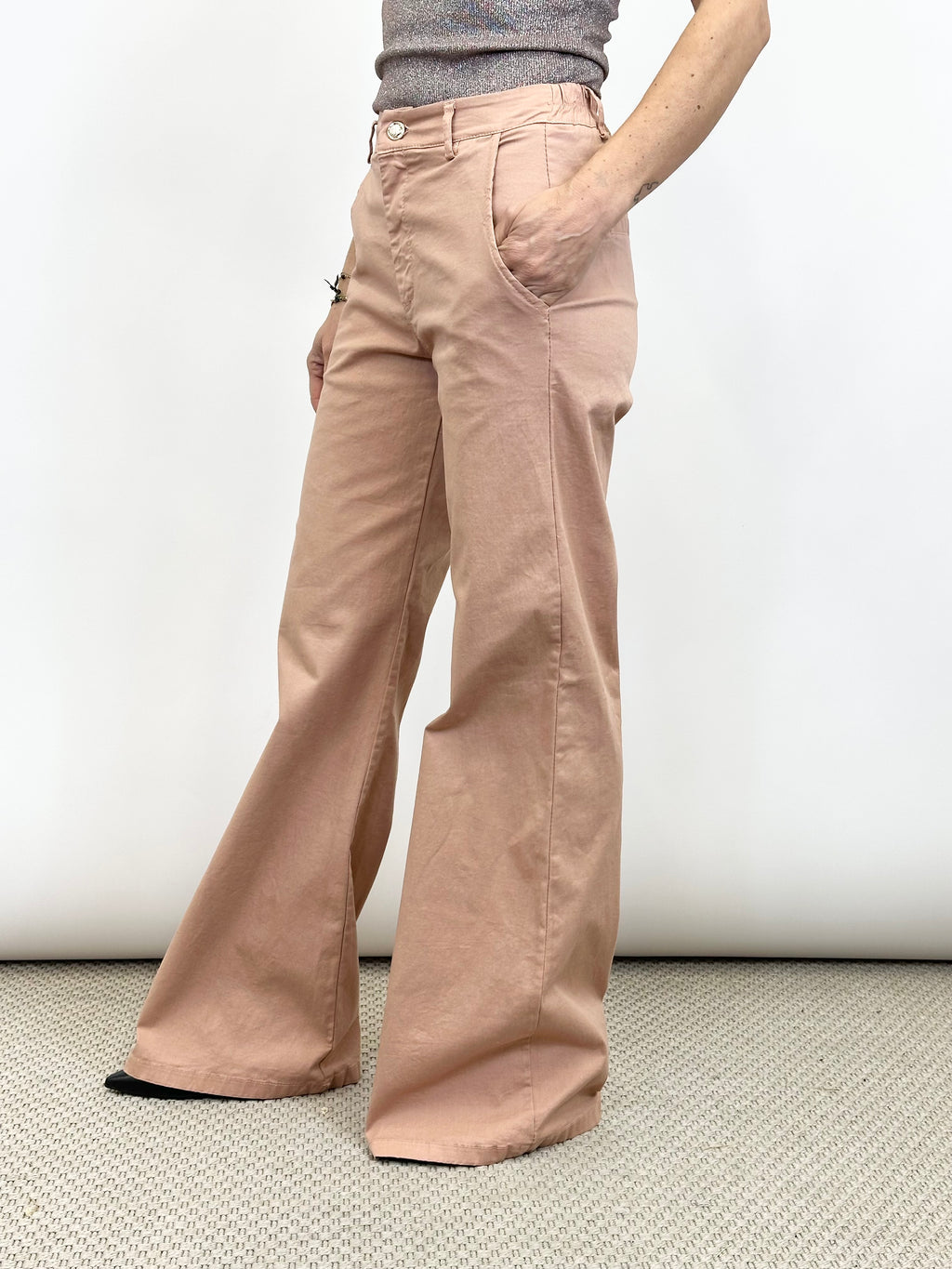 Pantalone Palazzo Cipria _ MI.LE. for soku