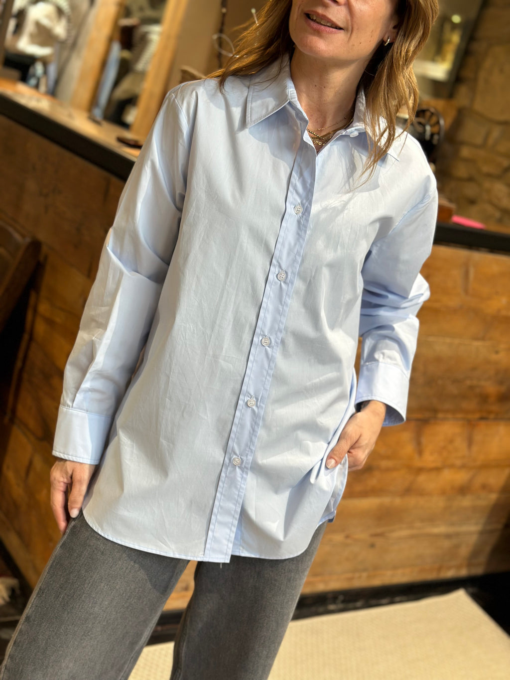 Camicia Celeste _  Souvenir