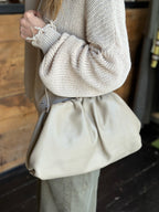 Borsa Clutch Beige _ Soku