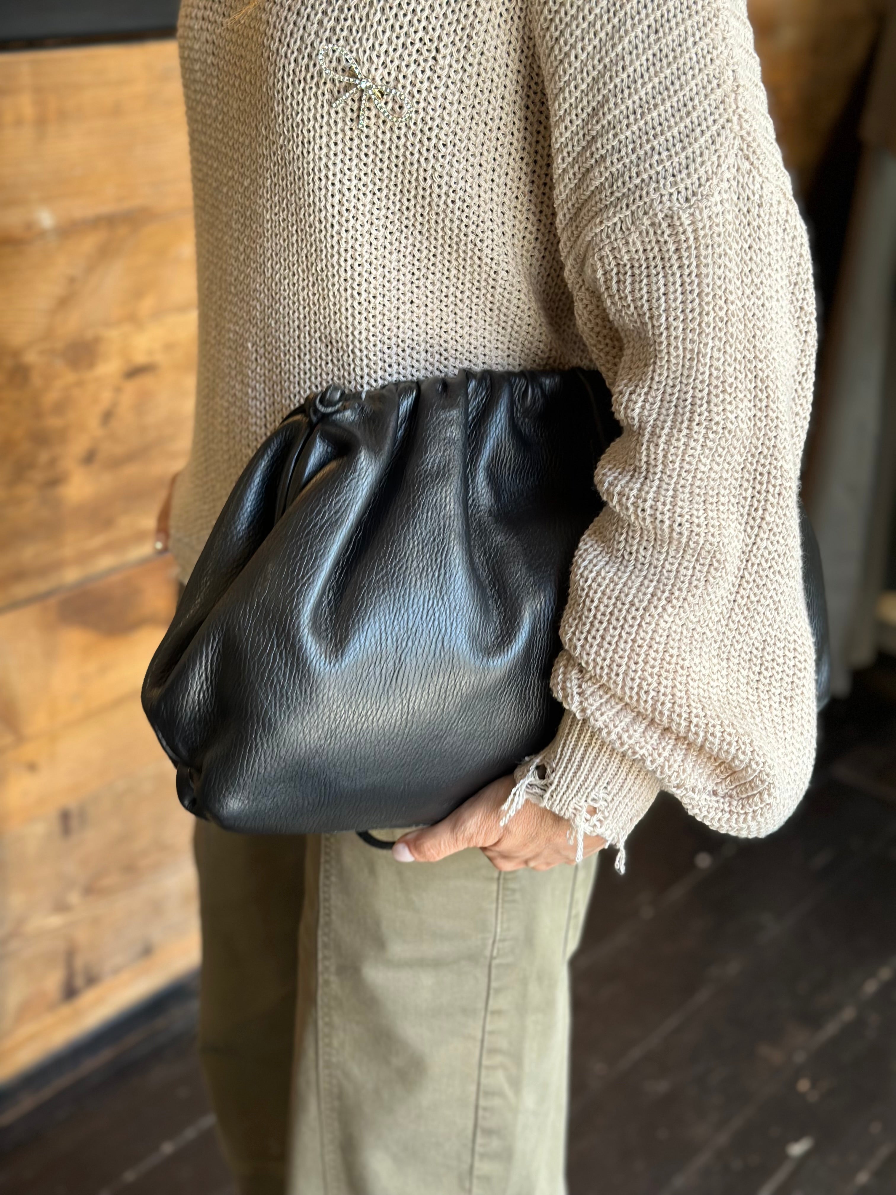 Borsa Clutch Nero _ Soku