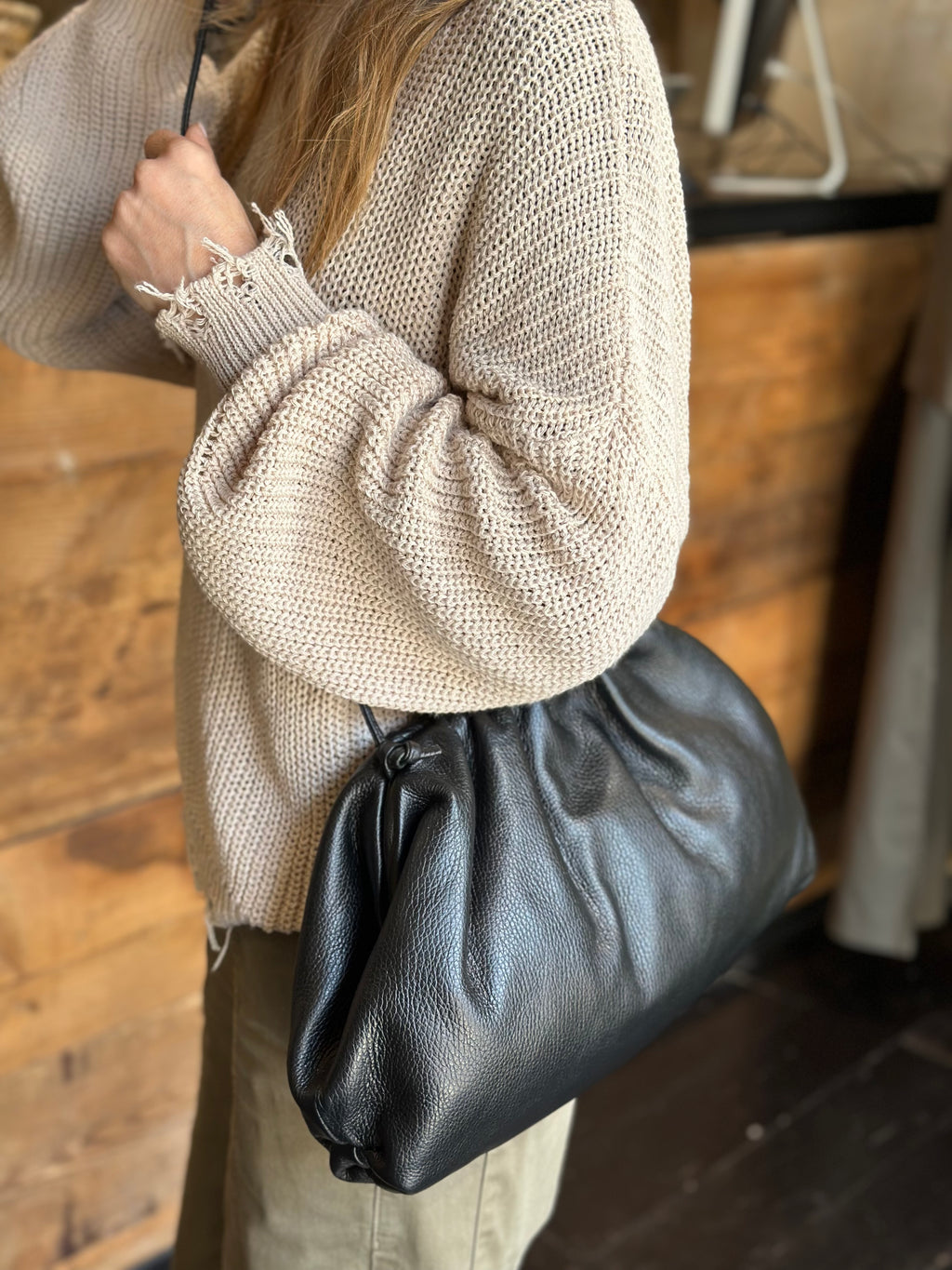 Borsa Clutch Nero _ Soku