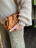 Borsa Clutch Piccola Cuoio _ Soku