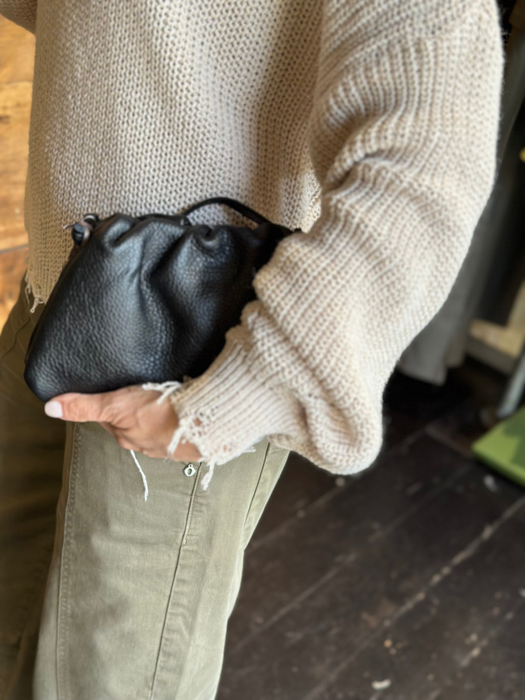 Borsa Clutch Piccola Nero _ Soku