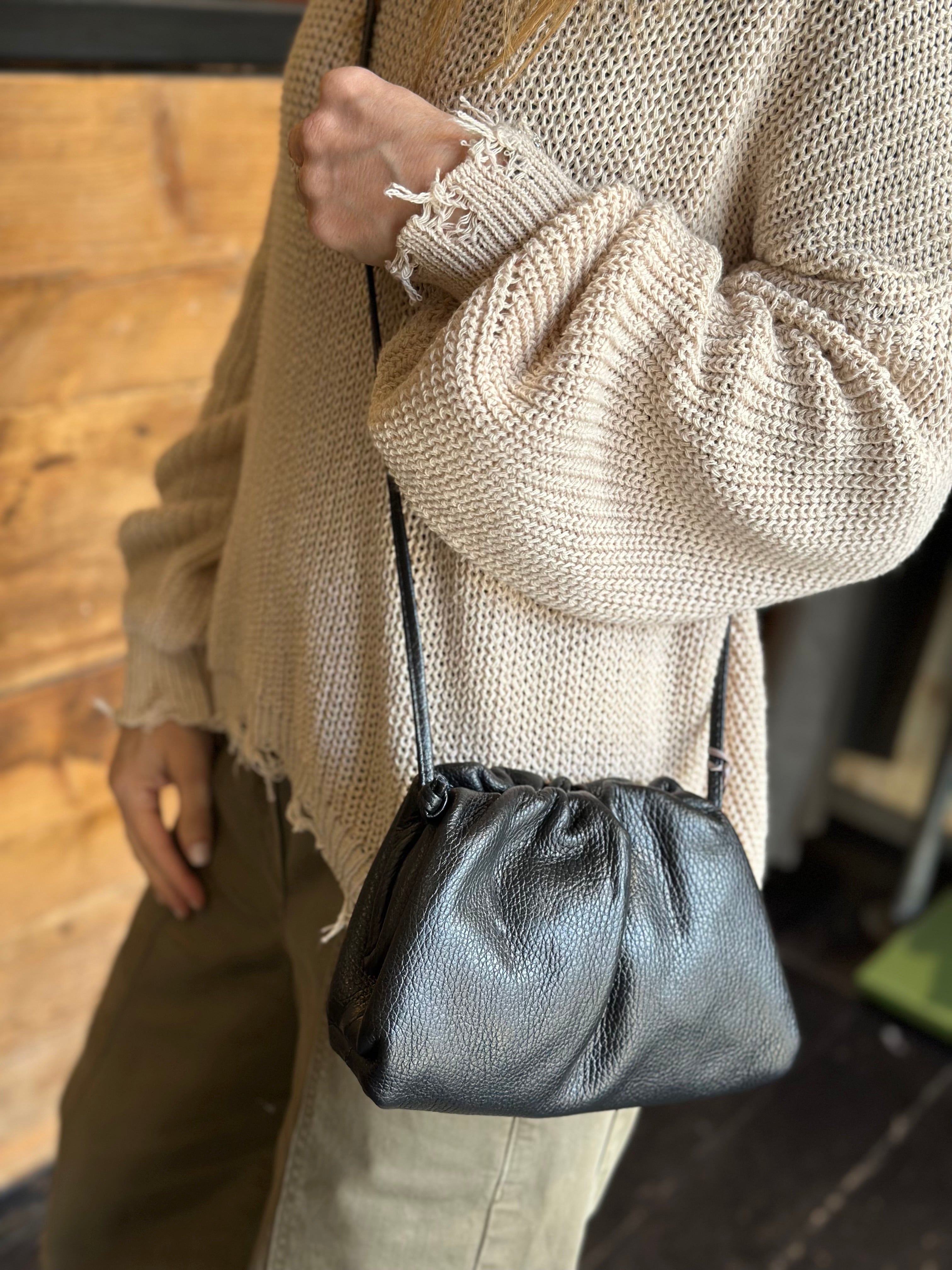 Borsa Clutch Piccola Nero _ Soku