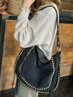 Borsa Borchie Nero _ Soku