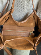 Borsa Suede Cuoio _ Soku