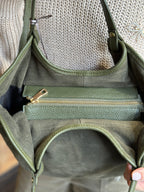 Borsa Suede Verde _ Soku
