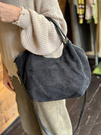 Borsa Suede Nero _ Soku