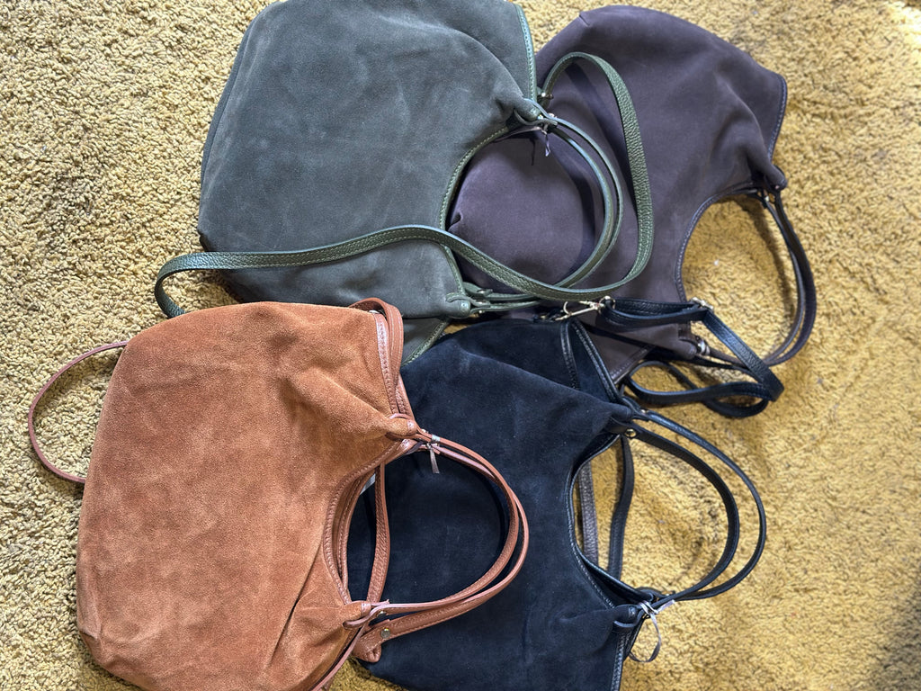 Borsa Suede Nero _ Soku