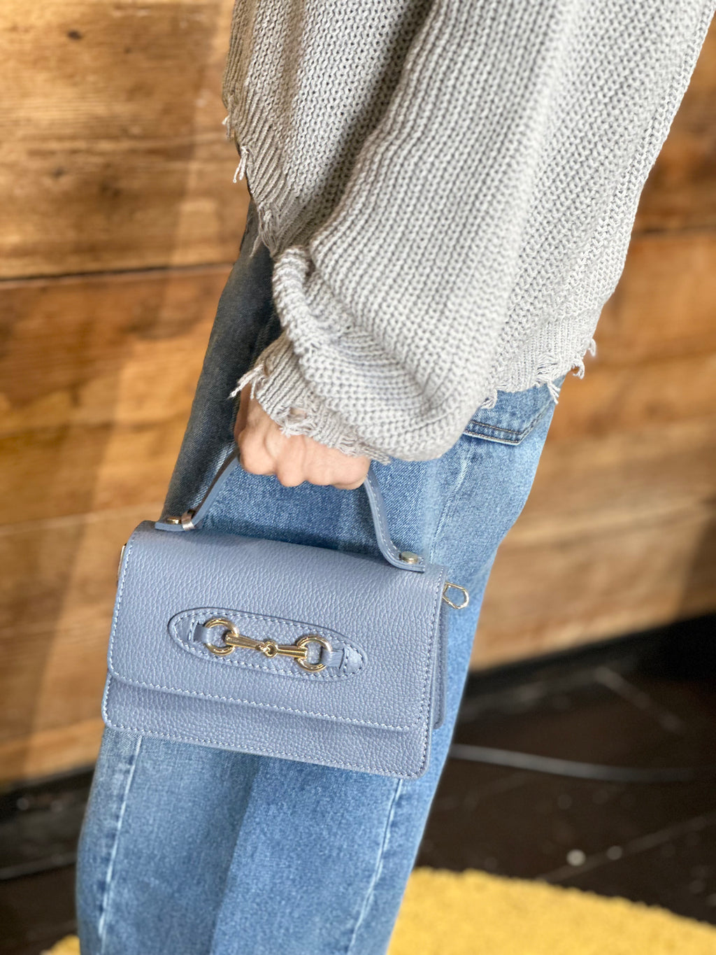 Borsa Morsetto Jeans _ Soku