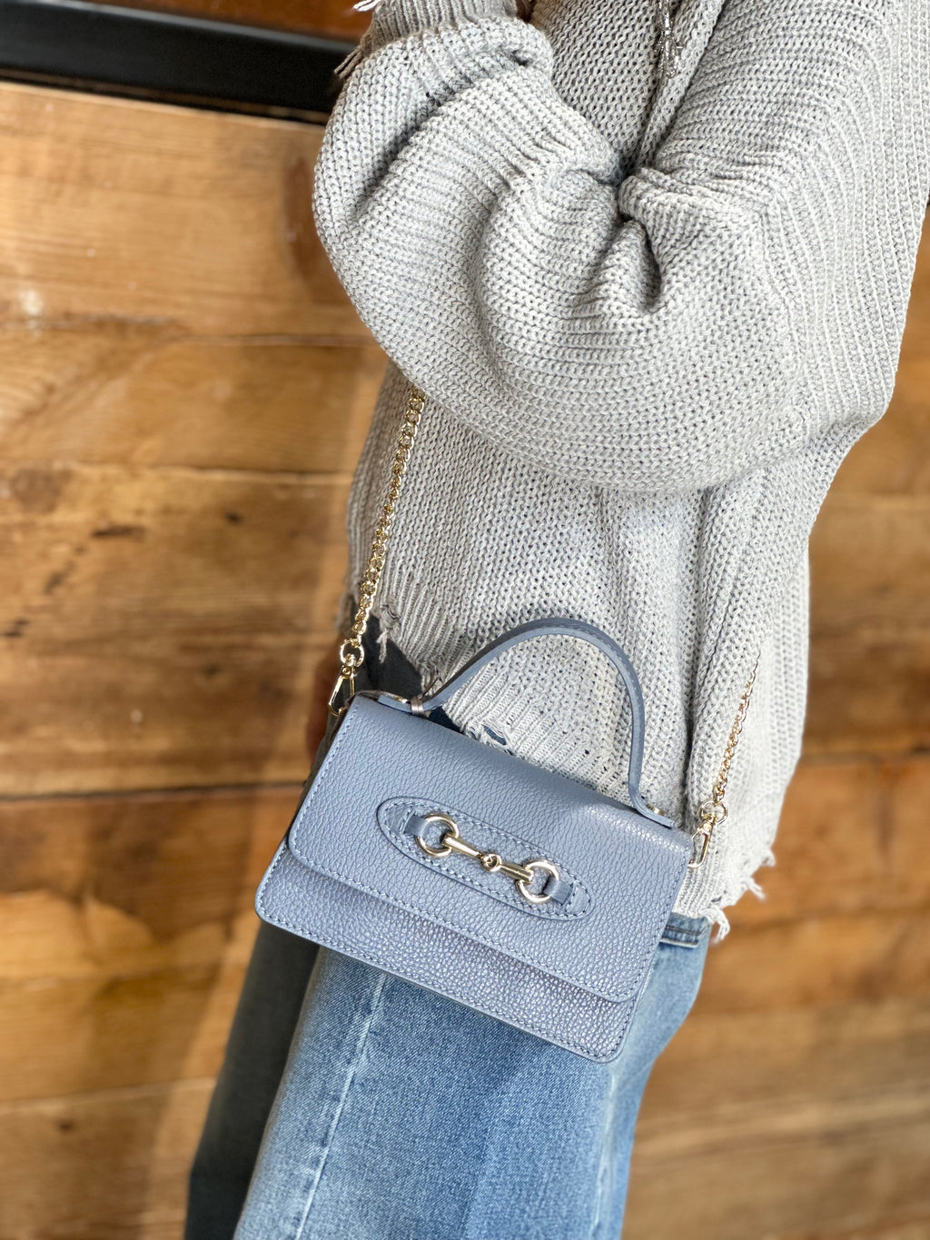 Borsa Morsetto Jeans _ Soku