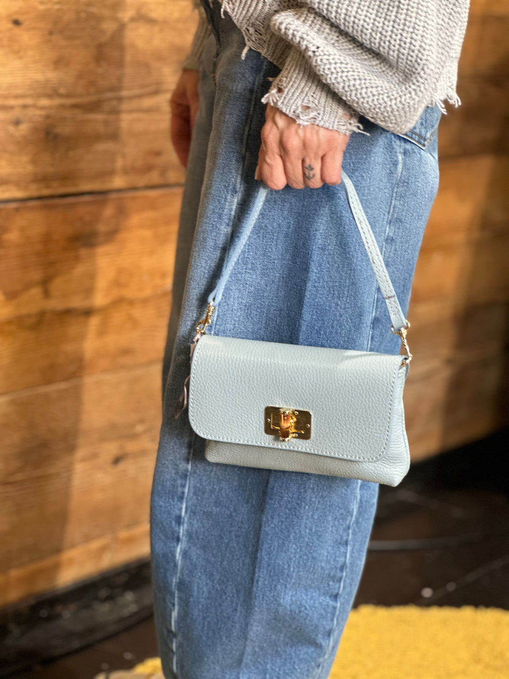 Borsa Piccola Celeste _ Soku