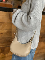 Borsa Mezzaluna Beige _ Soku