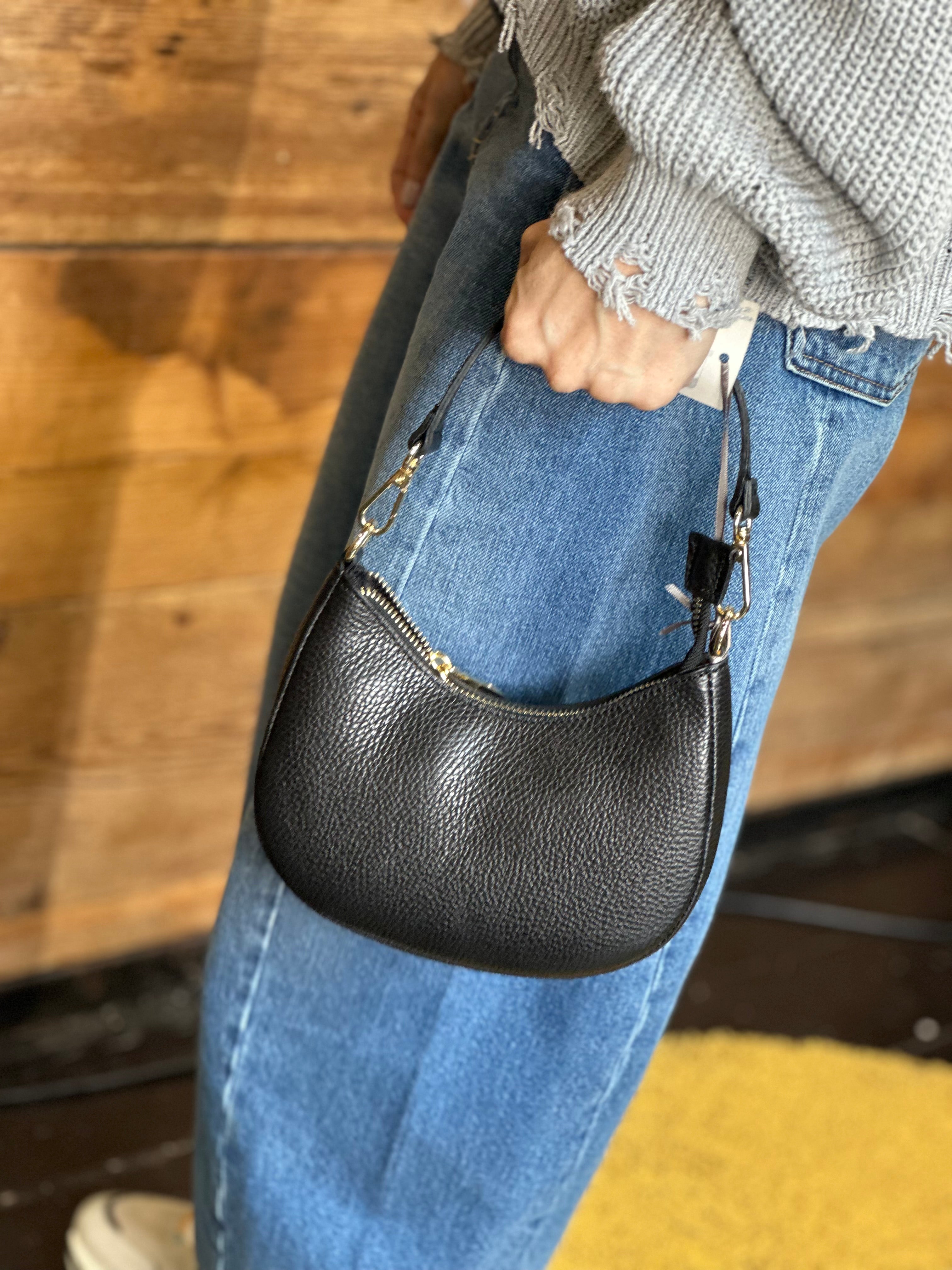 Borsa Mezzaluna Nero _ Soku