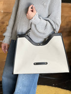 Borsa Canvas e Pelle _ Soku