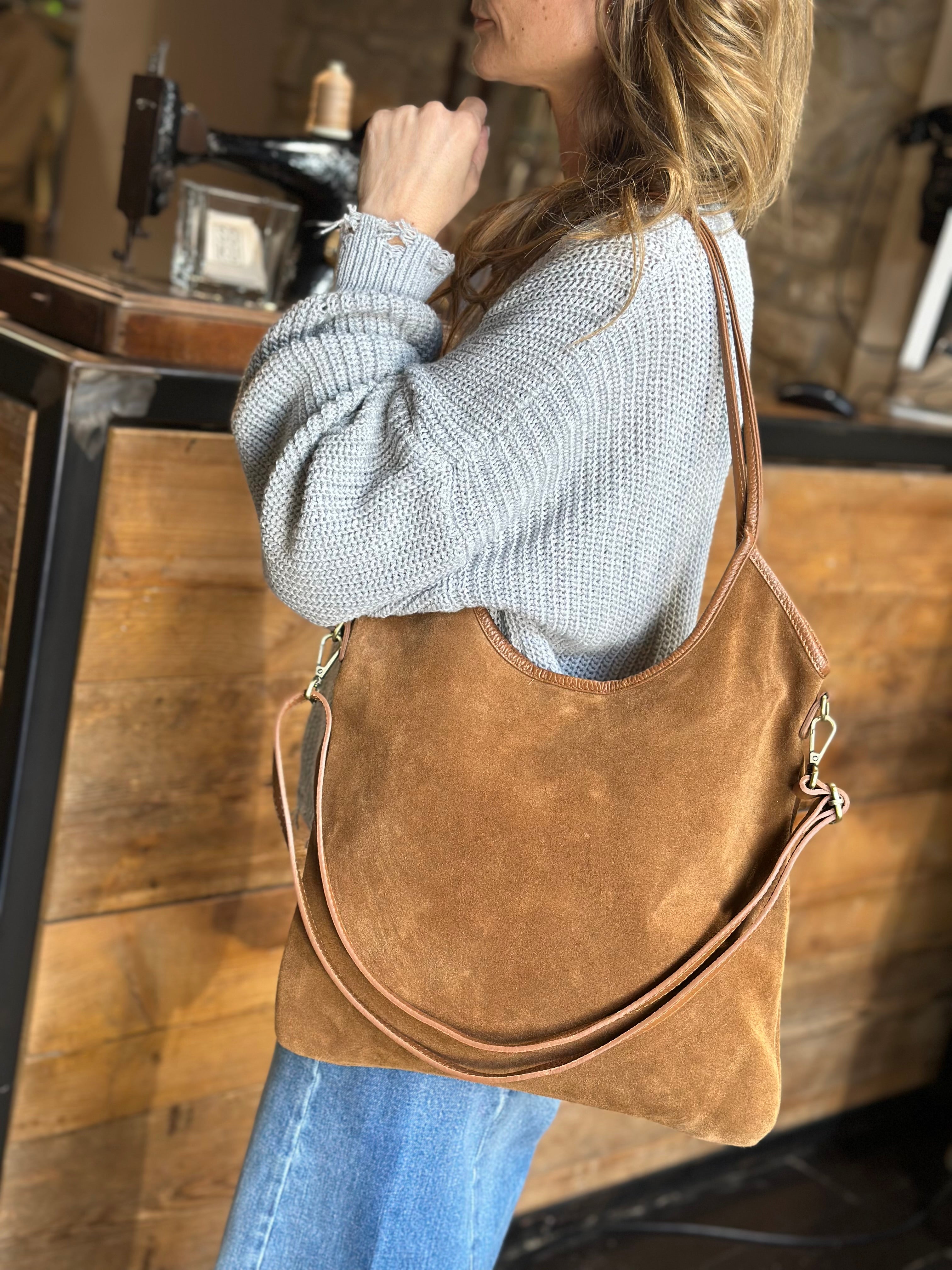 Borsa Piatta Cuoio _ Soku