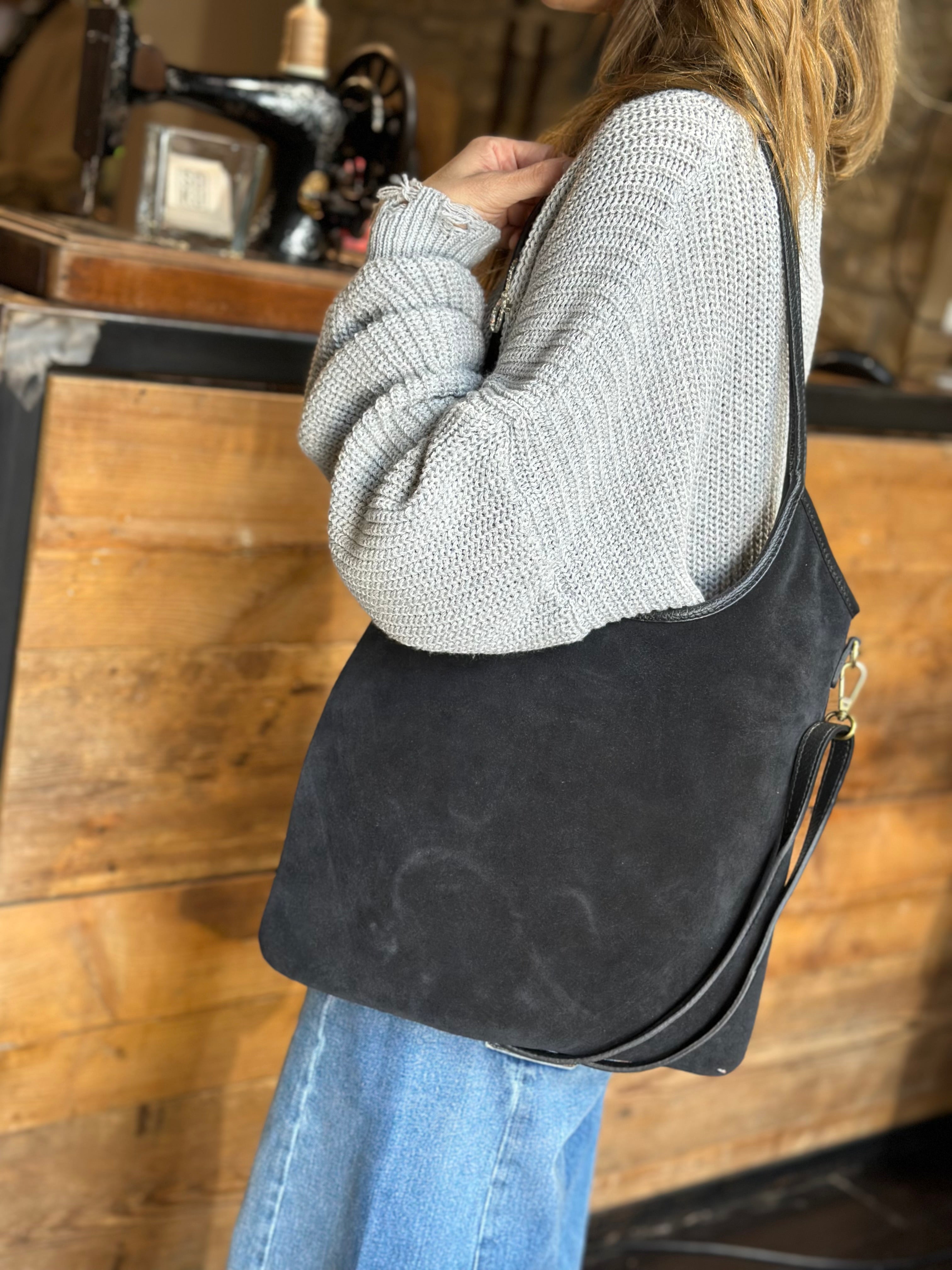 Borsa Piatta Nero _ Soku