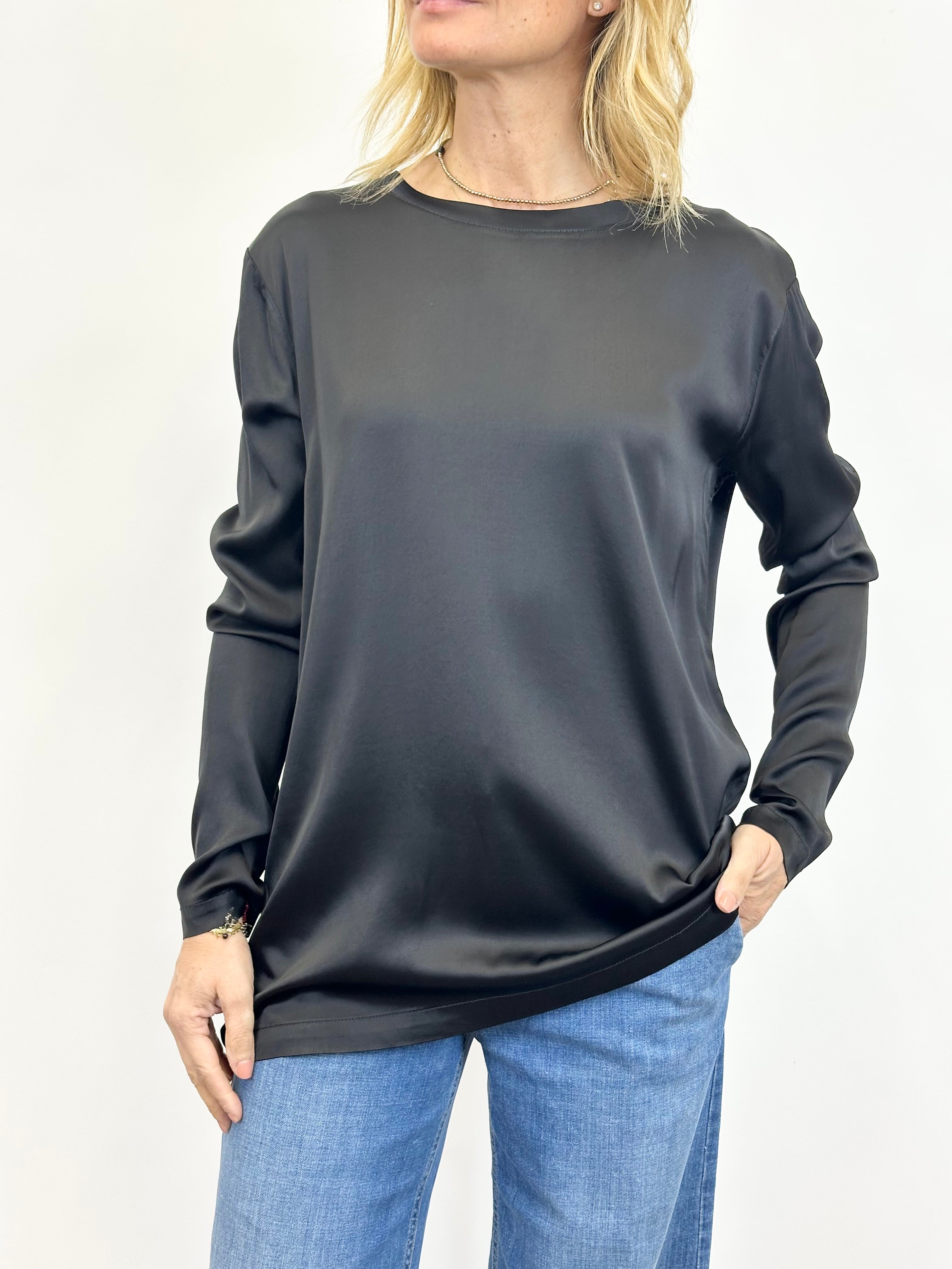 Casacca Manica Lunga Nero _ Vicolo