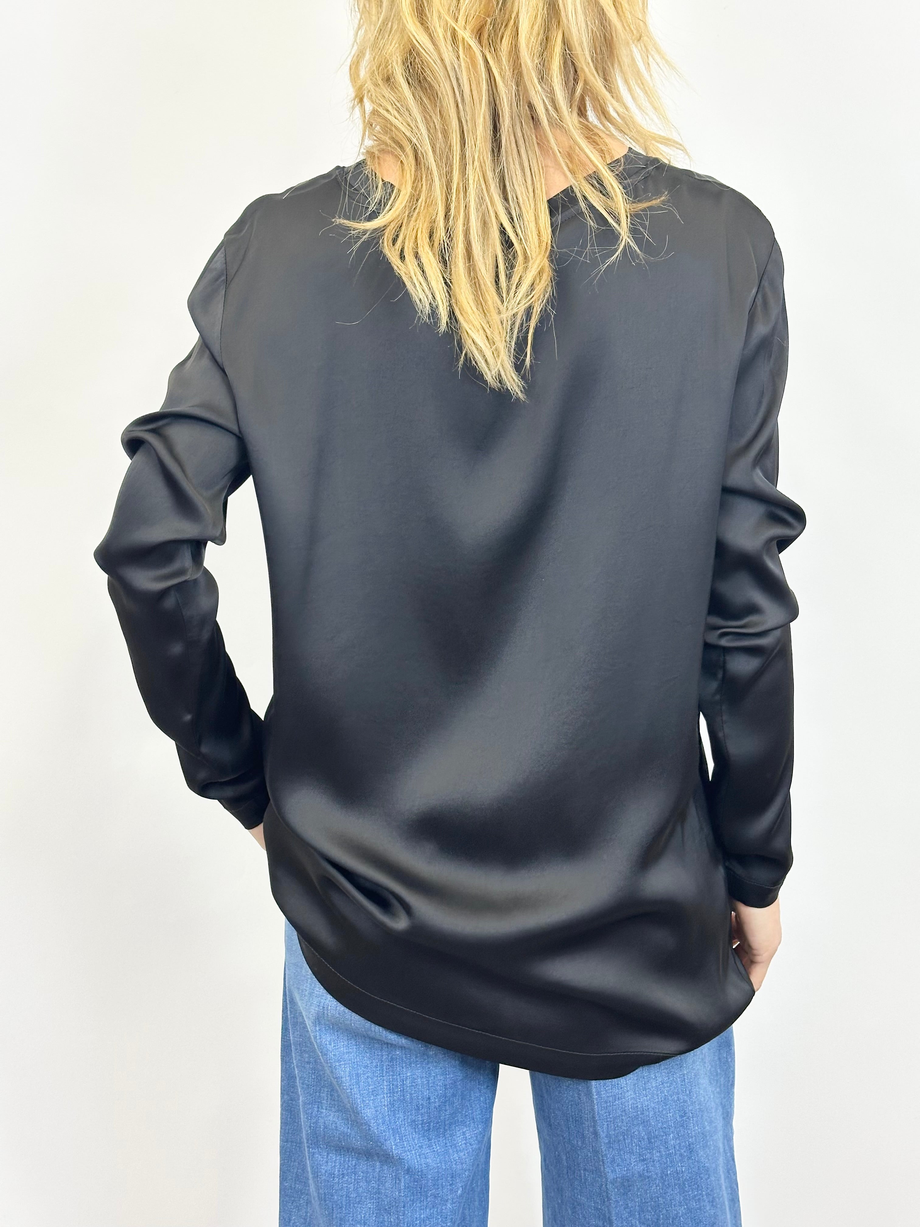 Casacca Manica Lunga Nero _ Vicolo