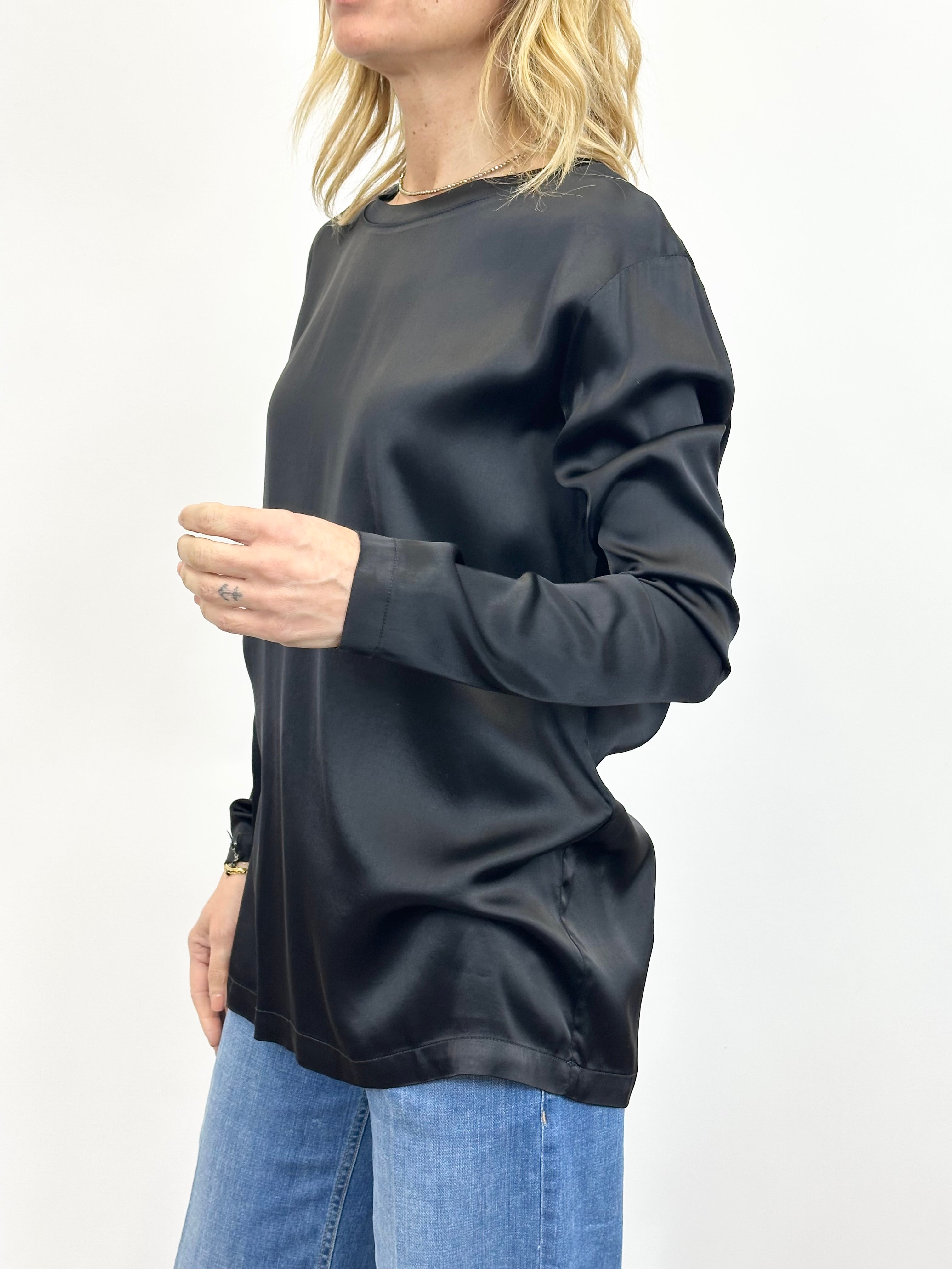 Casacca Manica Lunga Nero _ Vicolo