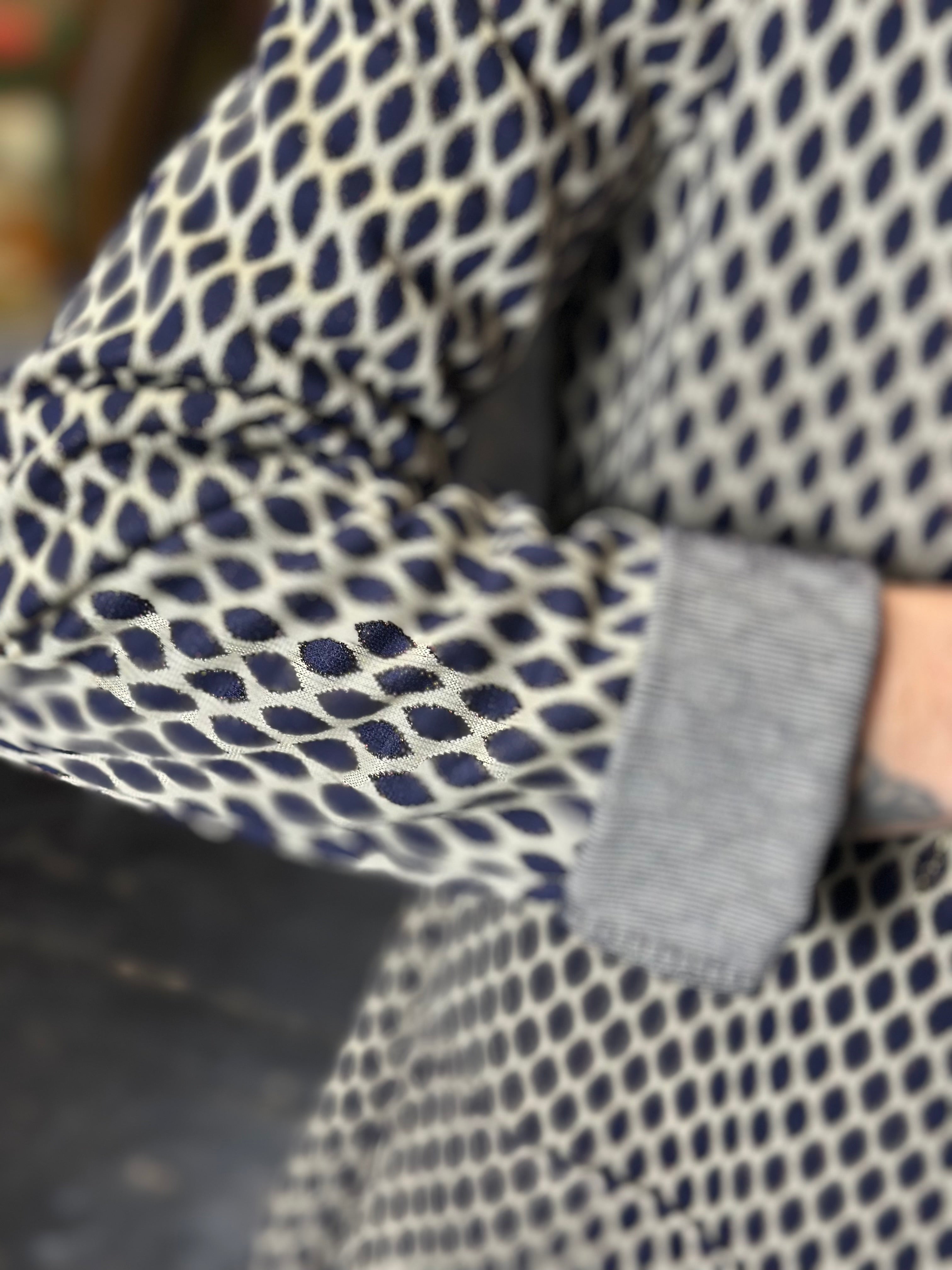 Giacca Fantasia Blu _ MI.LE. for soku