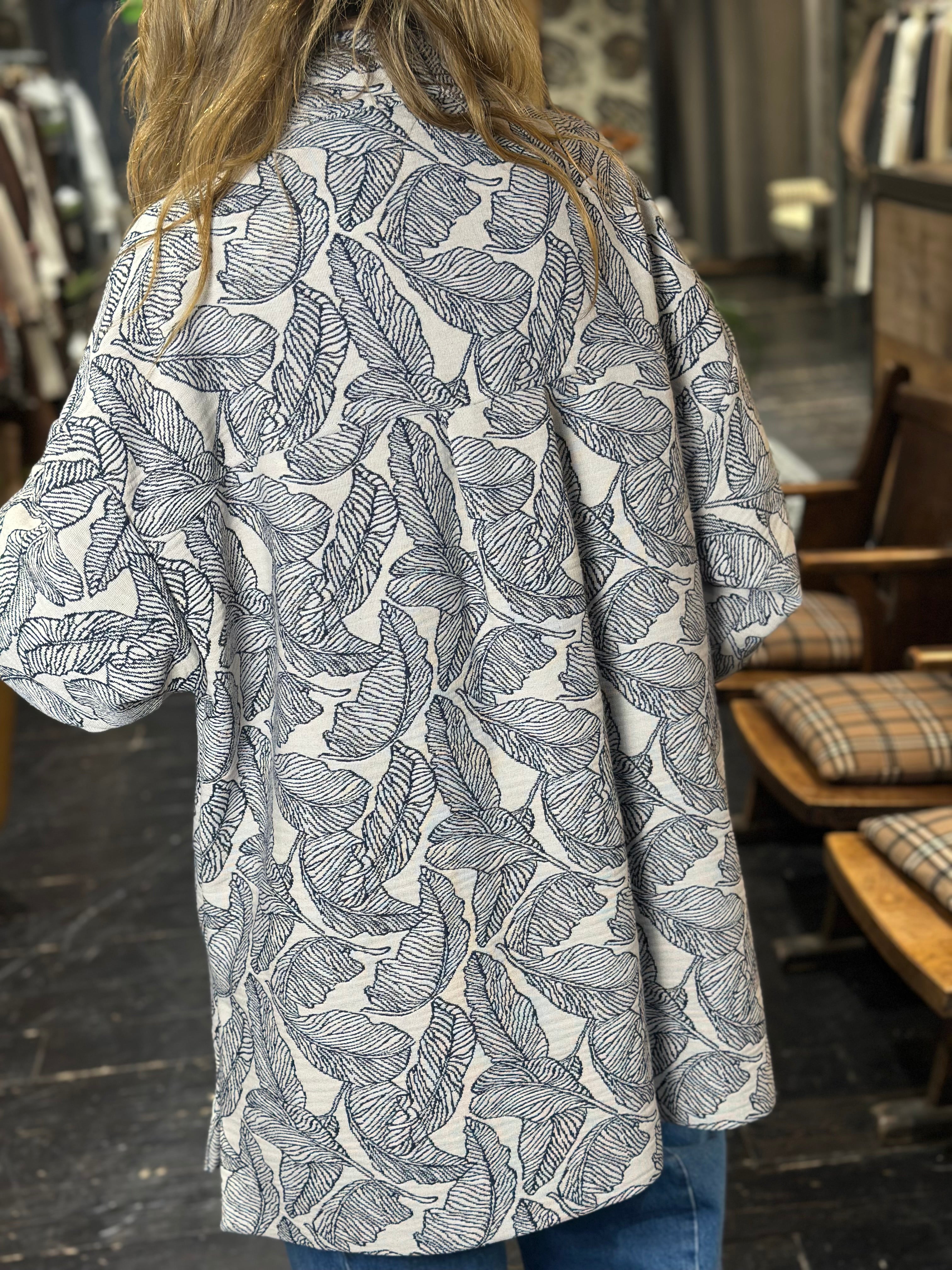 Giacca Over Damascata _ Myastreet