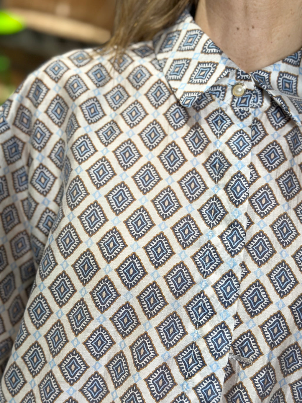 Camicia Fantasia Blu _ MI.LE.for soku
