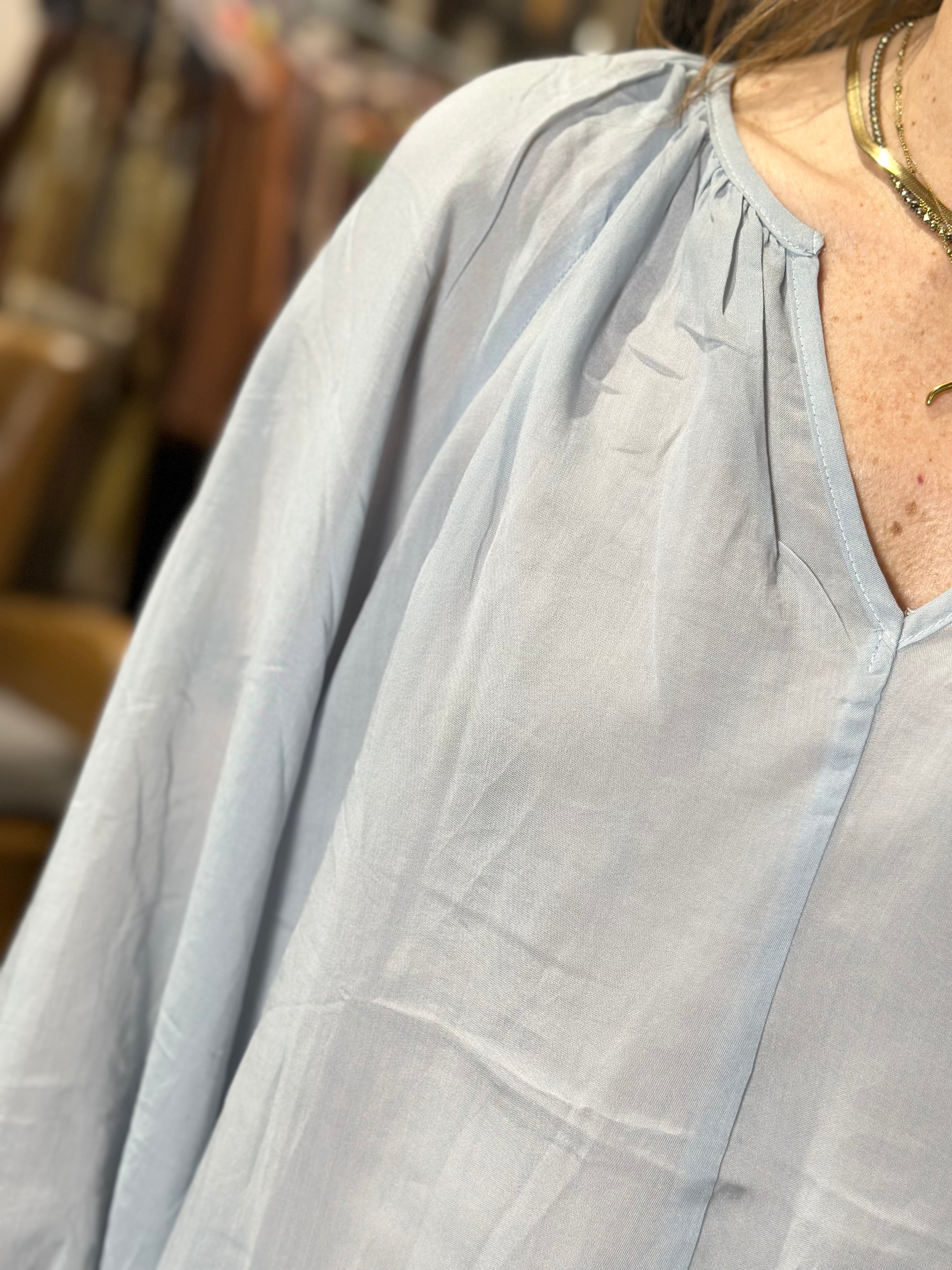 Blusa Scollo a V Cielo _ MI.LE.for soku