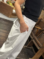 Pantalone Carota Bianco _ Karma