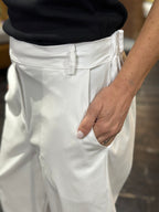 Pantalone Carota Bianco _ Karma