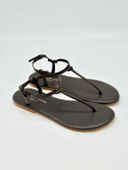 Infradito Viareggio Moro _ Cantini & Cantini