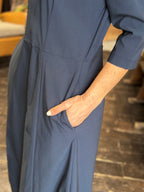 Abito Bengalina Blu _ Karma