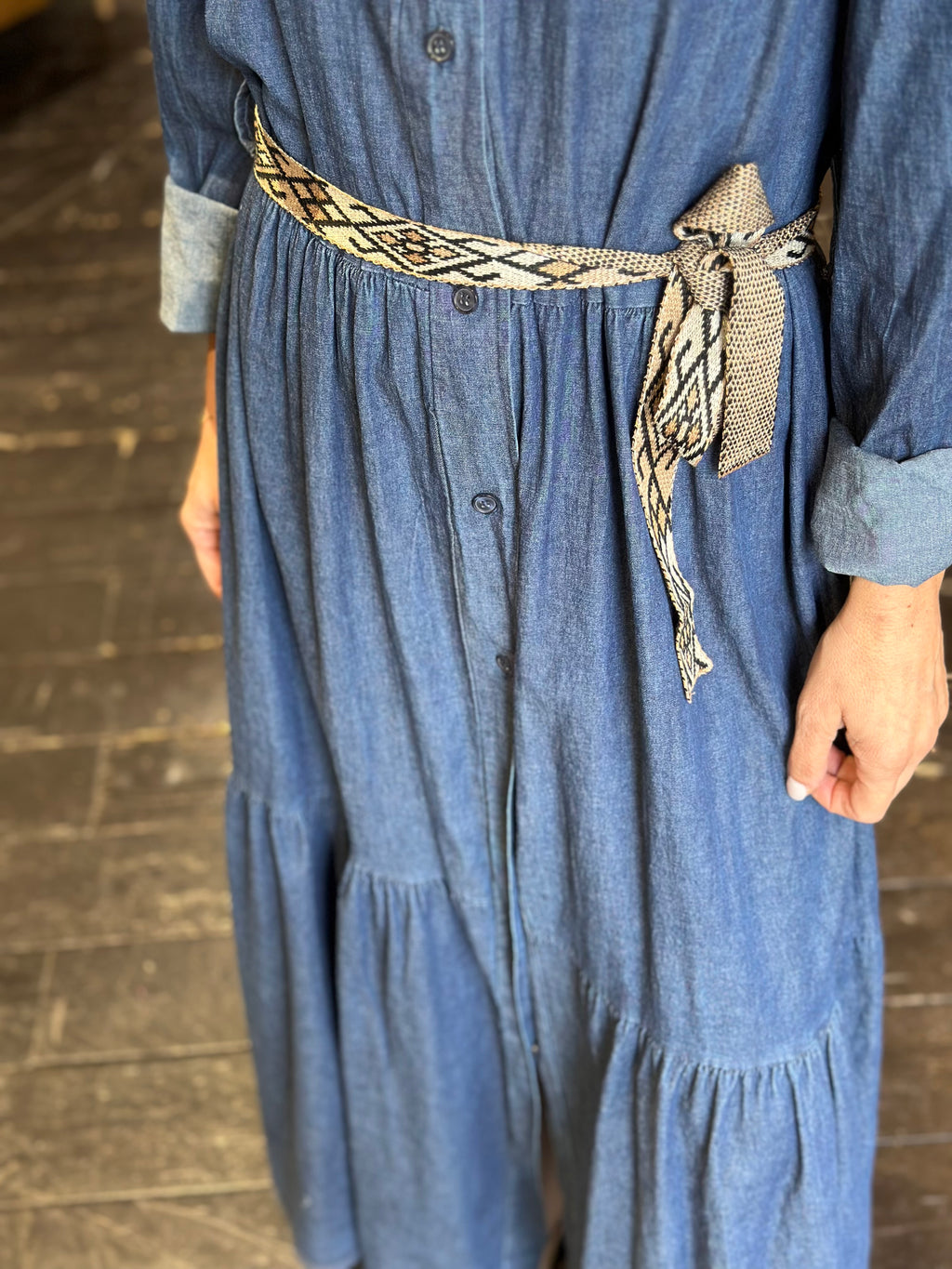 Abito Lungo Denim _ MI.LE.for soku