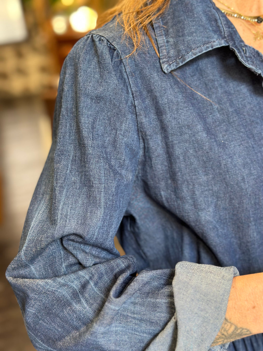 Abito Lungo Denim _ MI.LE.for soku