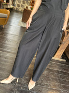 Pantaloni Balloon Nero _ Ottod'Ame