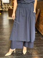 Pantaloni con Gonna sovrapposta Gessati _ Ottod'Ame