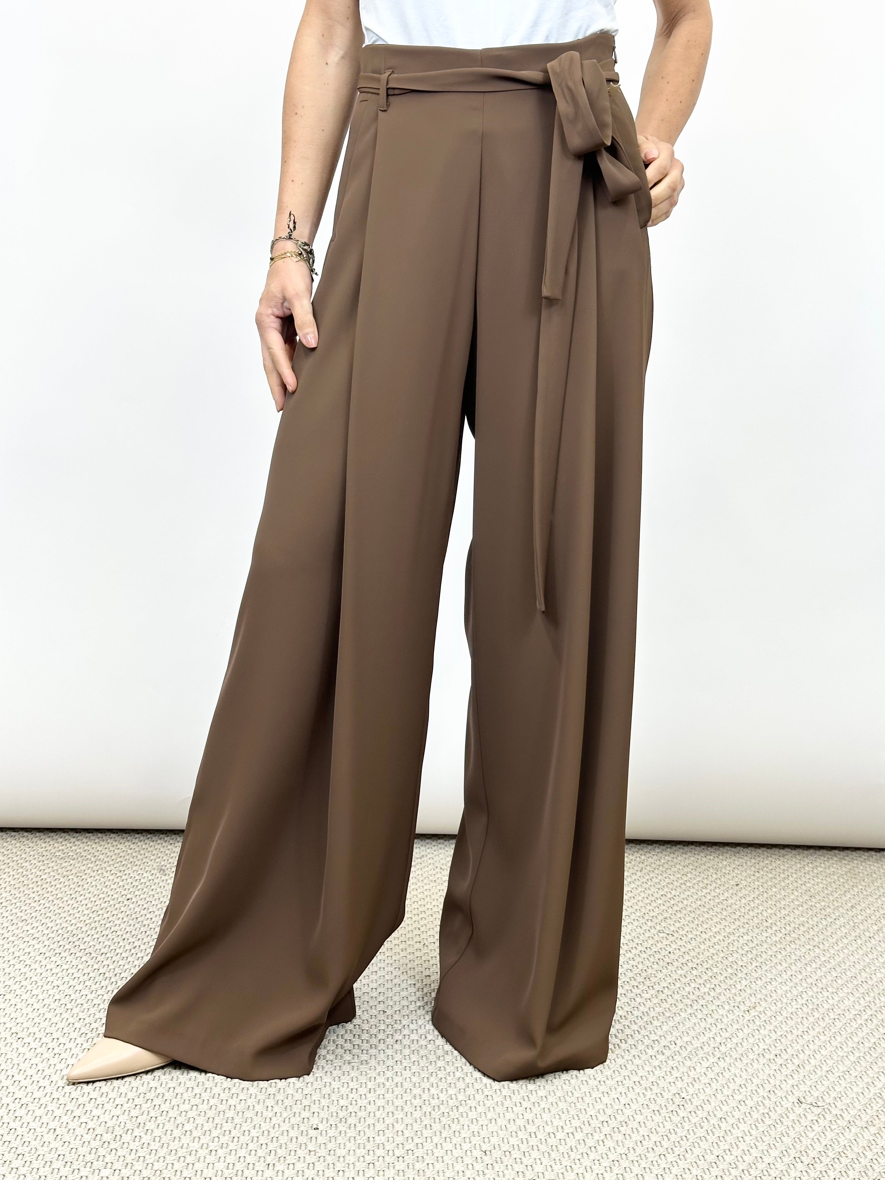 Pantalone Fluido Cioccolato _ Souvenir