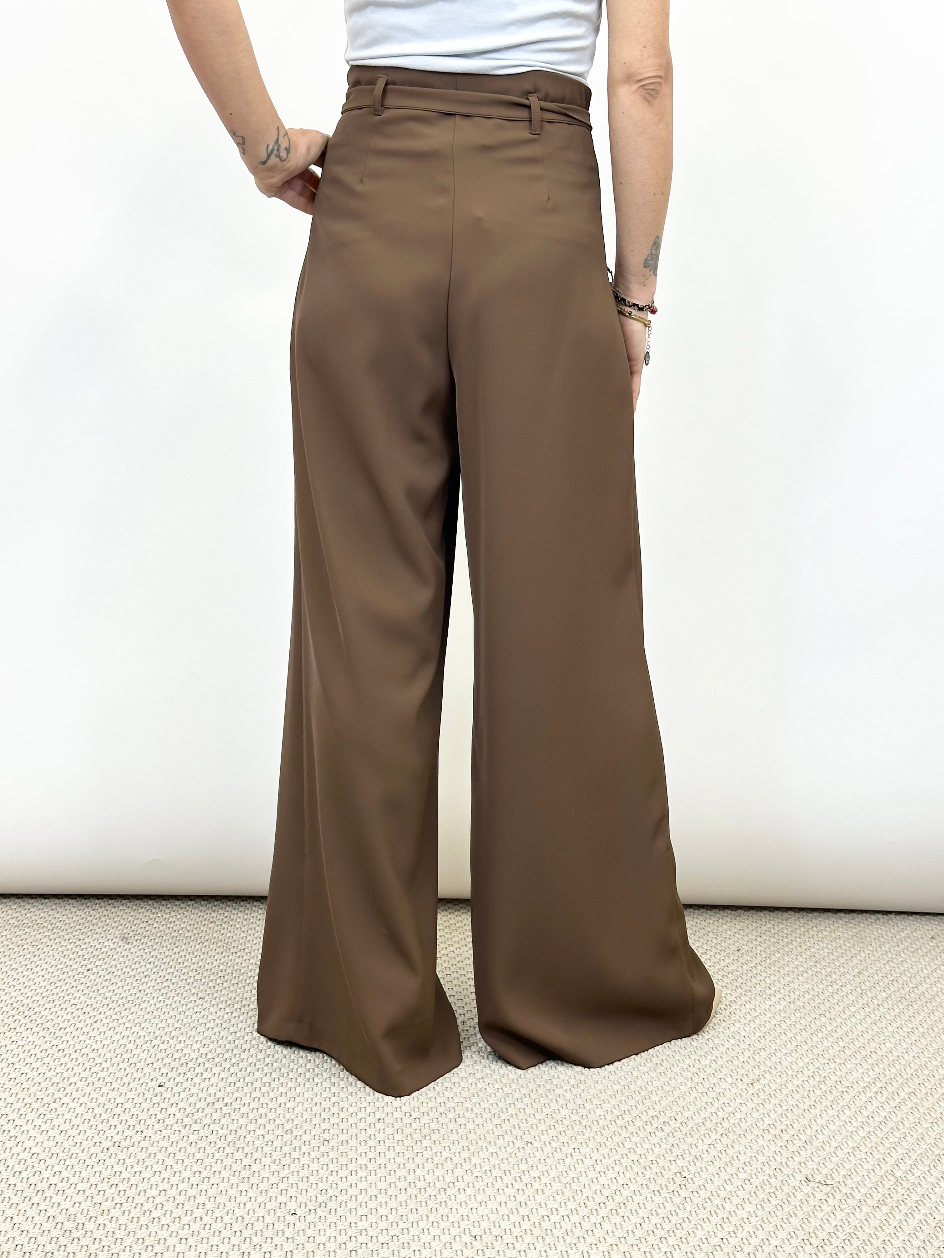 Pantalone Fluido Cioccolato _ Souvenir