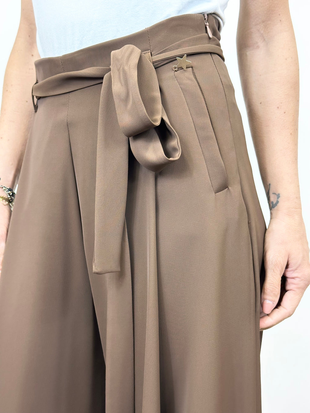 Pantalone Fluido Cioccolato _ Souvenir