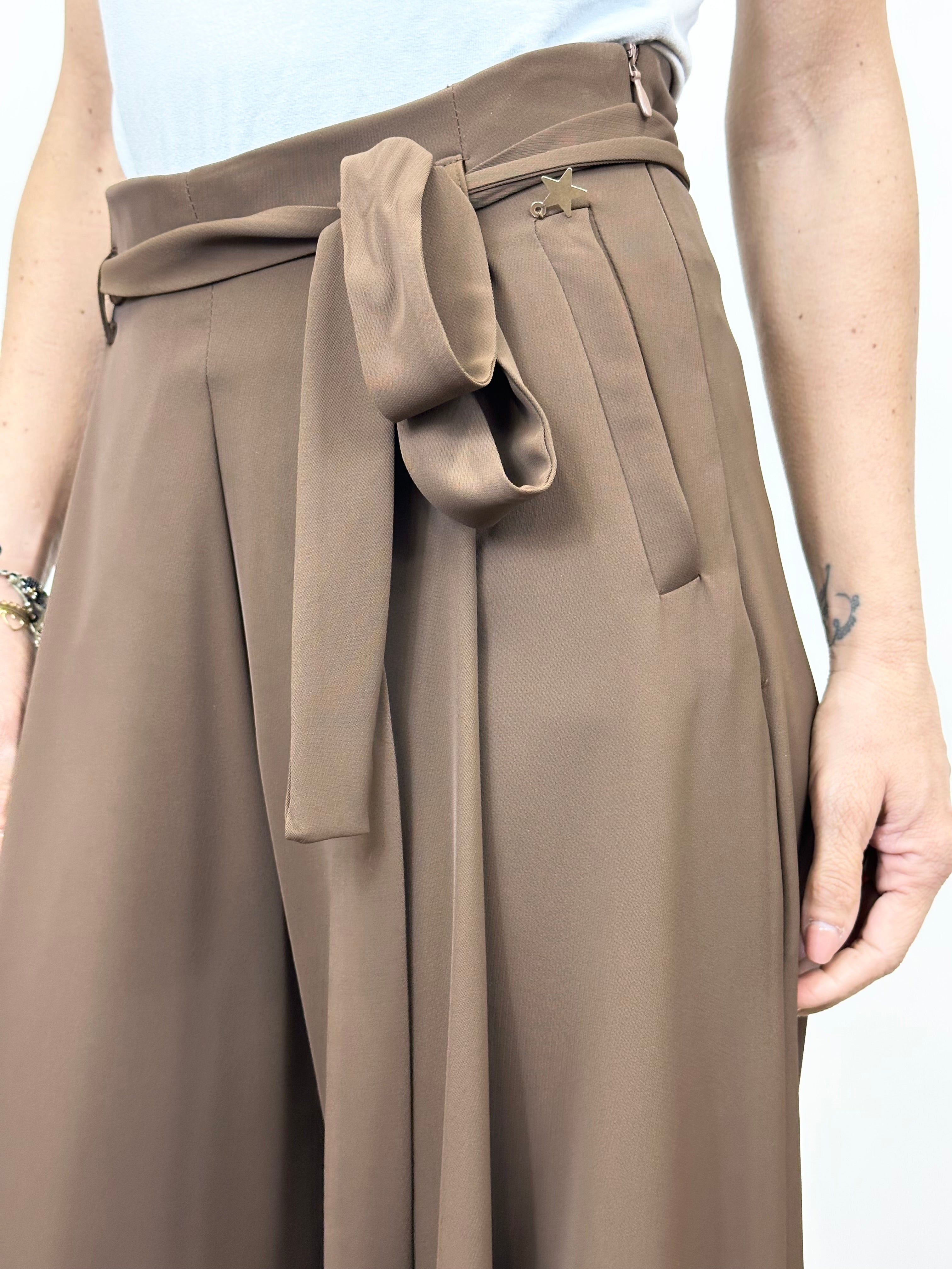 Pantalone Fluido Cioccolato _ Souvenir