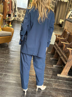 Giacca Bengalina Blu _ Karma