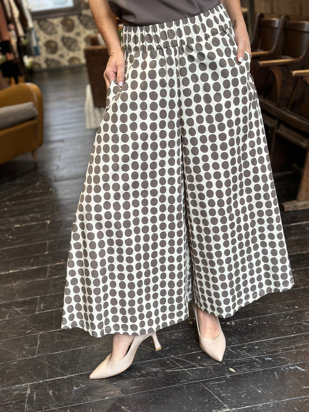 Pantaloni Culotte Ampi _ Ottod'Ame