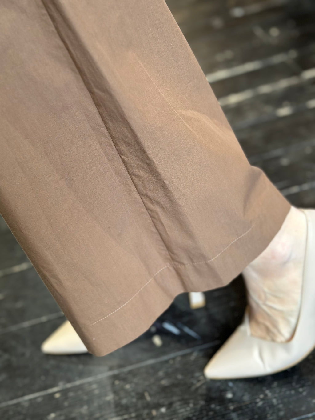 Pantaloni Guenda Cioccolata _ Ottod'Ame