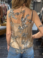 Top Tulle Ricamato _ Ottod'Ame