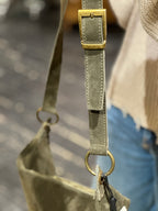 Borsa Frange Verde _ Vicolo